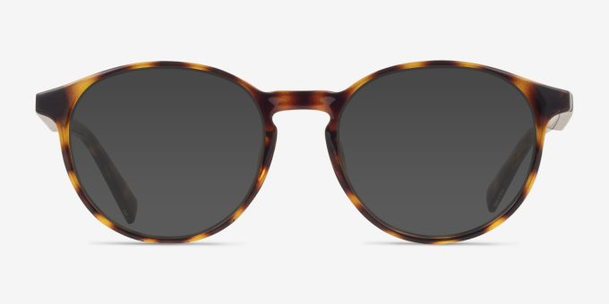 Halo Tortoise PlasticEyeglass Frames from EyeBuyDirect, with Tinted Lenses
