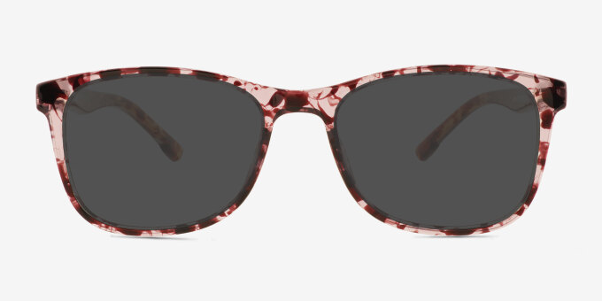 Hayden Floral PlasticEyeglass Frames from EyeBuyDirect, with Tinted Lenses