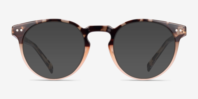 Jack Tortoise Pink PlasticEyeglass Frames from EyeBuyDirect, with Tinted Lenses