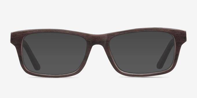 Emory Coffee AcetateEyeglass Frames from EyeBuyDirect, with Tinted Lenses
