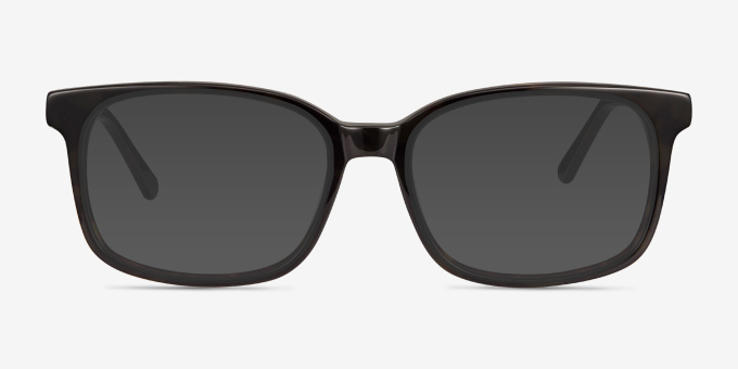 Claudia Tortoise AcetateEyeglass Frames from EyeBuyDirect, with Tinted Lenses