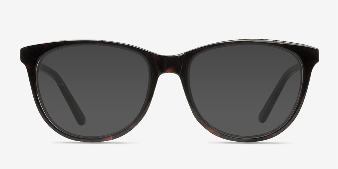 Anahi Brown & Tortoise AcétateMontures de lunettes de vue d'EyeBuyDirect, Avec des Verres Teintés