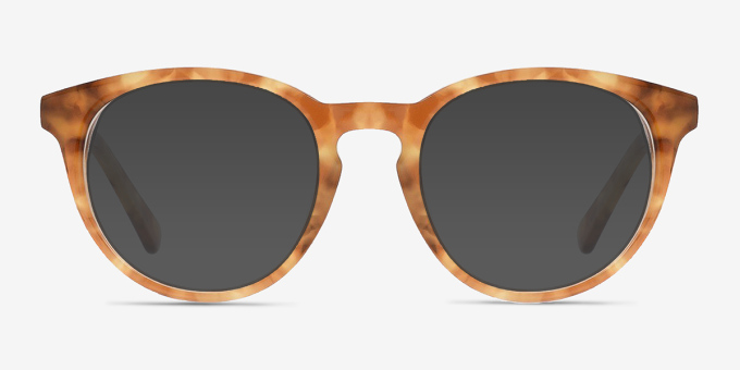 Stanford Brown & Tortoise AcetateEyeglass Frames from EyeBuyDirect, with Tinted Lenses
