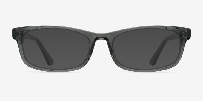 Opal Gray AcetateEyeglass Frames from EyeBuyDirect, with Tinted Lenses