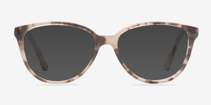 Hepburn Ivory & Tortoise AcetateEyeglass Frames from EyeBuyDirect, with Tinted Lenses