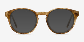 Jade Écailles Acétate Montures de lunettes de vue d'EyeBuyDirect, with Tinted Lenses