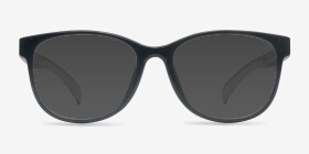 Warren  Black  Plastique Montures de lunettes de vue d'EyeBuyDirect, with Tinted Lenses