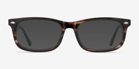 Birmingham Café Acétate Montures de lunettes de vue d'EyeBuyDirect, with Tinted Lenses