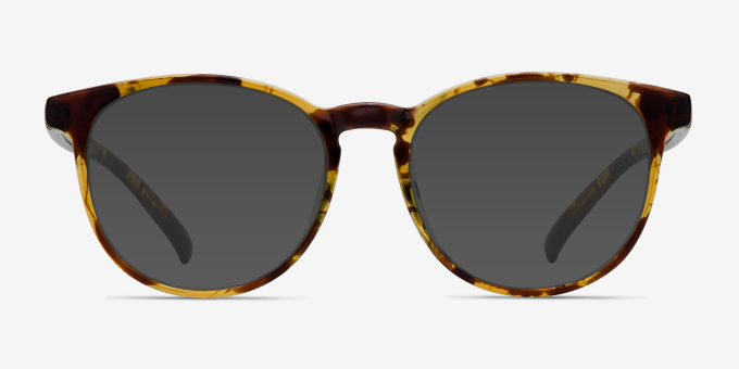 Chilling Tortoise PlasticEyeglass Frames from EyeBuyDirect, with Tinted Lenses