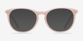 Fiction Rose Acétate Montures de lunettes de vue d'EyeBuyDirect, with Tinted Lenses