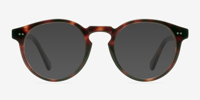 Theory Warm Tortoise AcetateEyeglass Frames from EyeBuyDirect, with Tinted Lenses