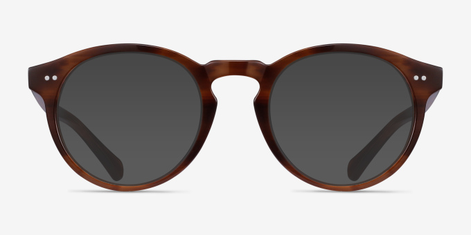 Theory Cognac AcetateEyeglass Frames from EyeBuyDirect, with Tinted Lenses