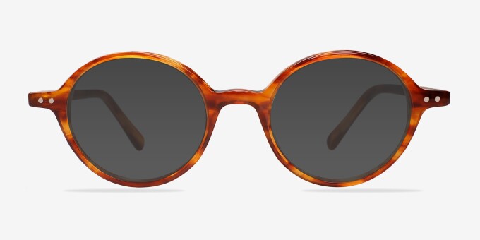 Flavor Tortoise AcetateEyeglass Frames from EyeBuyDirect, with Tinted Lenses