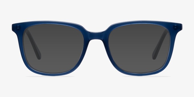 Ornette Square Blue Full Rim Eyeglasses | Eyebuydirect