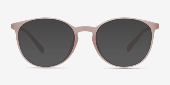 Dinah Matte Pink PlasticEyeglass Frames from EyeBuyDirect, with Tinted Lenses