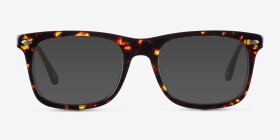 Sam Écailles Acétate Montures de lunettes de vue d'EyeBuyDirect, with Tinted Lenses