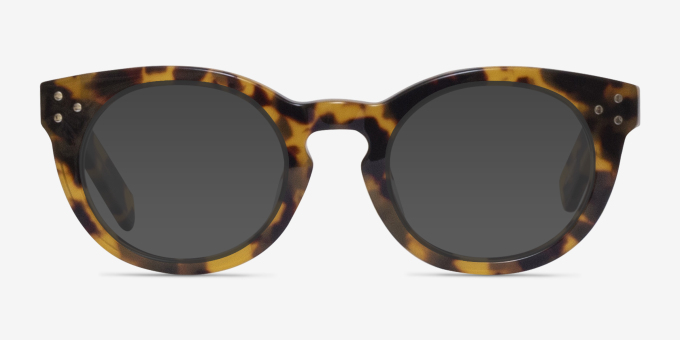 Morla Tortoise AcetateEyeglass Frames from EyeBuyDirect, with Tinted Lenses