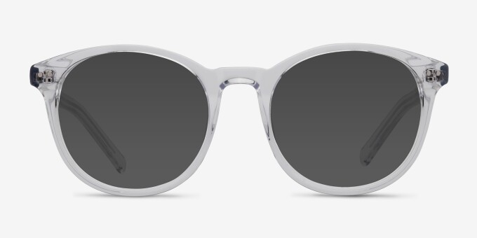 Primrose Clear AcetateEyeglass Frames from EyeBuyDirect, with Tinted Lenses