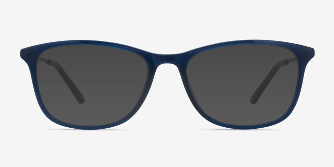 Oliver Rectangle Navy Full Rim Eyeglasses | Eyebuydirect