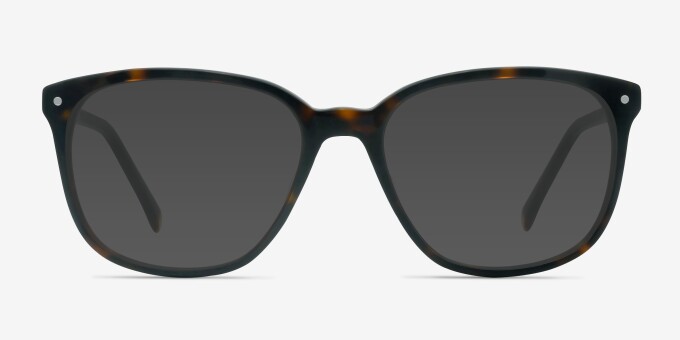 Lisbon Dark Tortoise AcetateEyeglass Frames from EyeBuyDirect, with Tinted Lenses