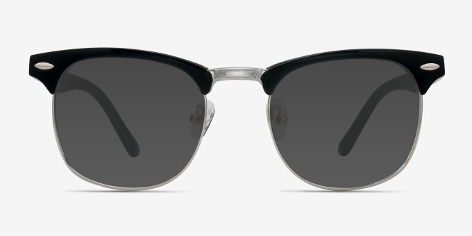 Little Coexist Black Plastic, MetalEyeglass Frames from EyeBuyDirect, with Tinted Lenses