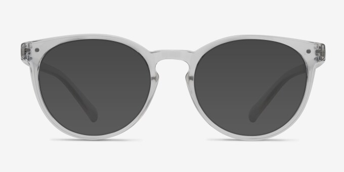 Little Morning Clear PlasticEyeglass Frames from EyeBuyDirect, with Tinted Lenses