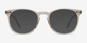 Shade Champagne Acetate Eyeglass Frames from EyeBuyDirect, with Tinted Lenses