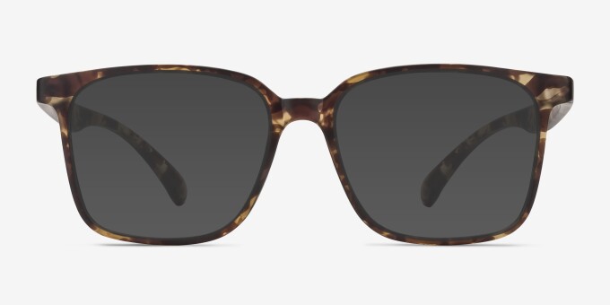 Magnus Matte Tortoise PlasticEyeglass Frames from EyeBuyDirect, with Tinted Lenses