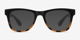 Project Black Tortoise Plastic Eyeglass Frames from EyeBuyDirect, with Tinted Lenses