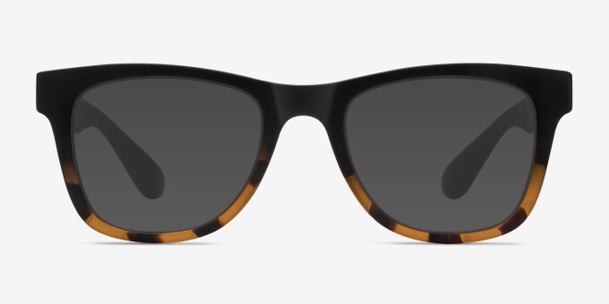 Project Black Tortoise PlasticEyeglass Frames from EyeBuyDirect, with Tinted Lenses