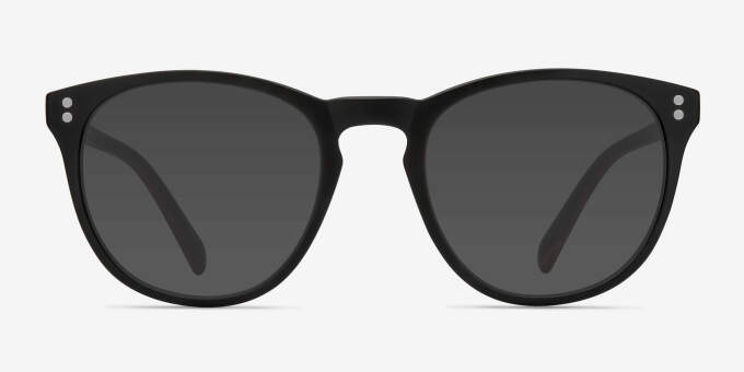 Legendary Black & Brown PlasticEyeglass Frames from EyeBuyDirect, with Tinted Lenses