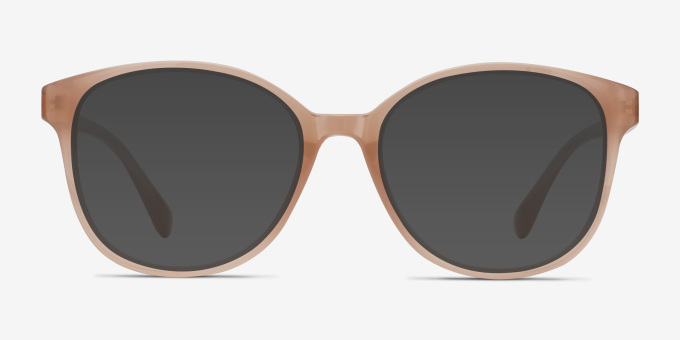The Beat Pink PlasticEyeglass Frames from EyeBuyDirect, with Tinted Lenses