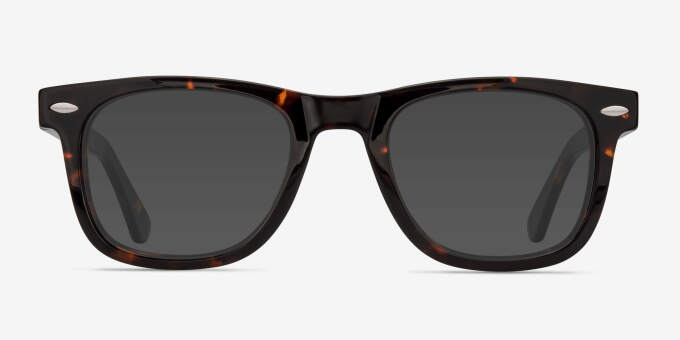 Blizzard Dark Tortoise AcetateEyeglass Frames from EyeBuyDirect, with Tinted Lenses