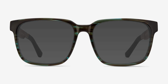 Belmont Coffee AcetateEyeglass Frames from EyeBuyDirect, with Tinted Lenses