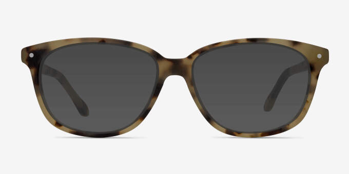 Escape Matte Tortoise AcetateEyeglass Frames from EyeBuyDirect, with Tinted Lenses