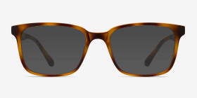 November Écailles Plastique Montures de lunettes de vue d'EyeBuyDirect, with Tinted Lenses