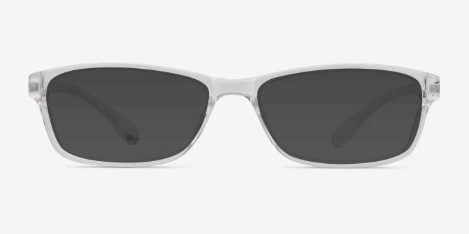 Versus Transparent PlastiqueMontures de lunettes de vue d'EyeBuyDirect, Avec des Verres Teintés