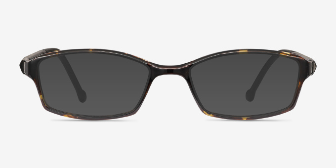 Glitch Tortoise PlasticEyeglass Frames from EyeBuyDirect, with Tinted Lenses