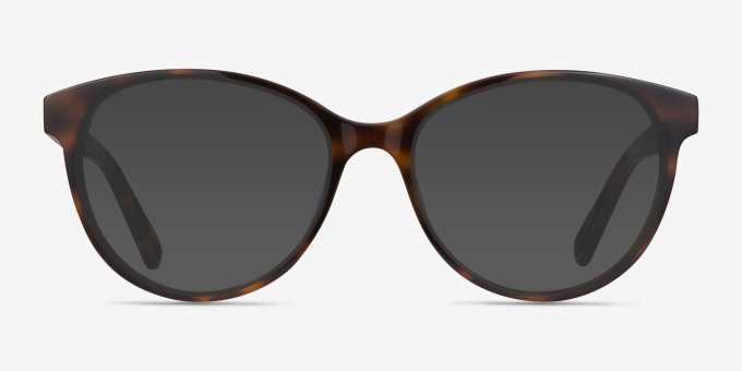 Laya Tortoise AcetateEyeglass Frames from EyeBuyDirect, with Tinted Lenses