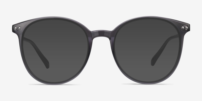 Noun Round Gray Glasses for Women | Eyebuydirect