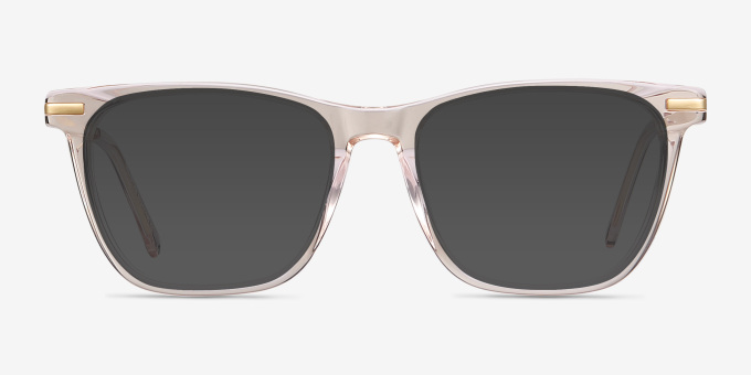 Sebastian Rose Gold Acetate, MetalEyeglass Frames from EyeBuyDirect, with Tinted Lenses