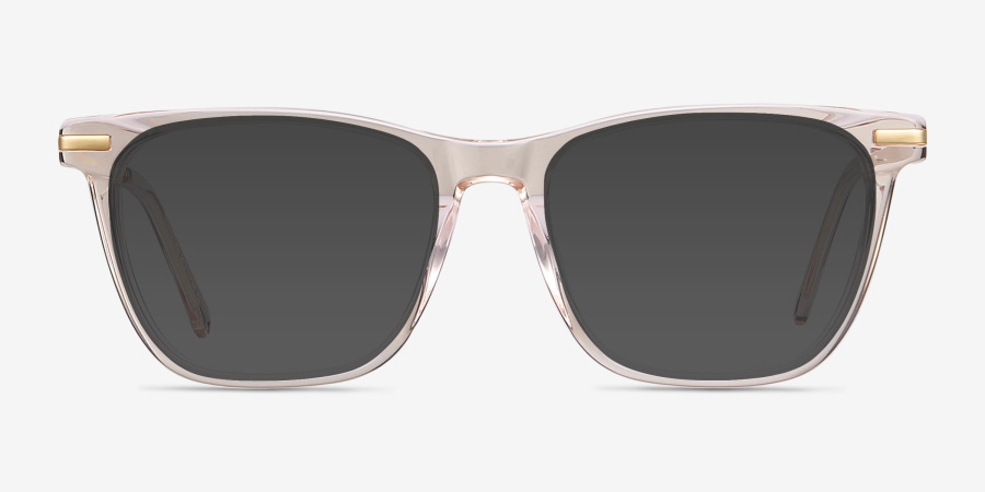 Sebastian Square Rose Gold Glasses for Women | Eyebuydirect