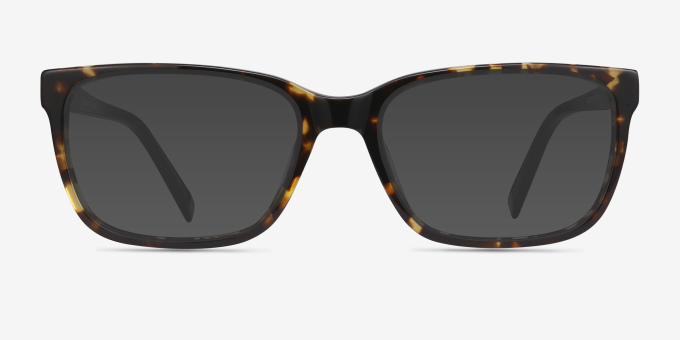 Demo Tortoise AcetateEyeglass Frames from EyeBuyDirect, with Tinted Lenses