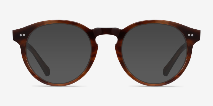 Theory Cognac AcetateEyeglass Frames from EyeBuyDirect, with Tinted Lenses