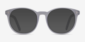 Primrose Matte Clear Acétate Montures de lunettes de vue d'EyeBuyDirect, with Tinted Lenses