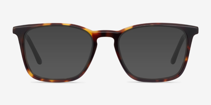 Phoenix Tortoise AcetateEyeglass Frames from EyeBuyDirect, with Tinted Lenses