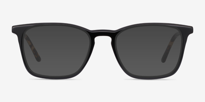 Phoenix Black Tortoise AcetateEyeglass Frames from EyeBuyDirect, with Tinted Lenses