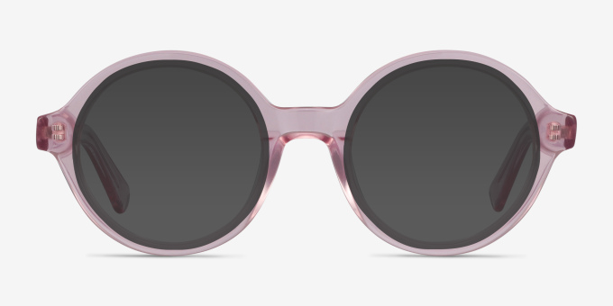 Groove Pink AcetateEyeglass Frames from EyeBuyDirect, with Tinted Lenses