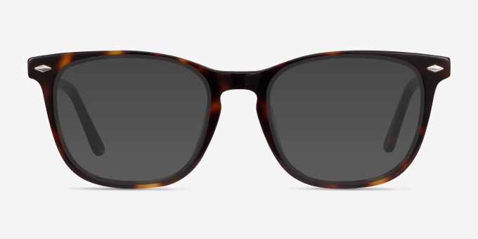 Honor Tortoise AcetateEyeglass Frames from EyeBuyDirect, with Tinted Lenses