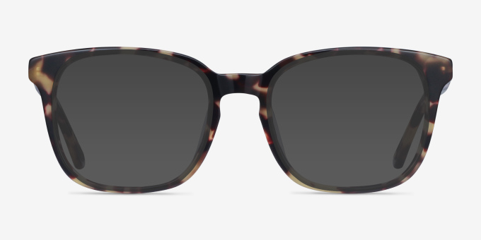Tower Tortoise AcetateEyeglass Frames from EyeBuyDirect, with Tinted Lenses